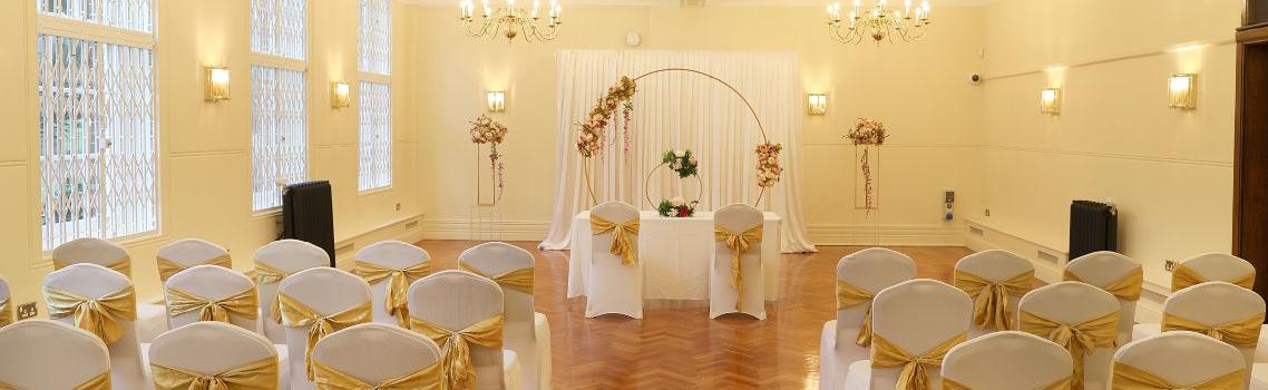 Ceremony Hall setup