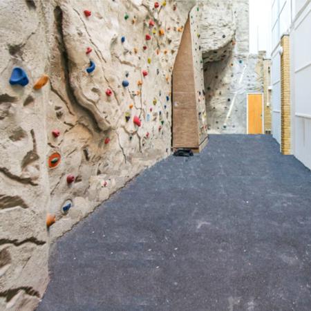 Climbing wall, Limehouse Centre