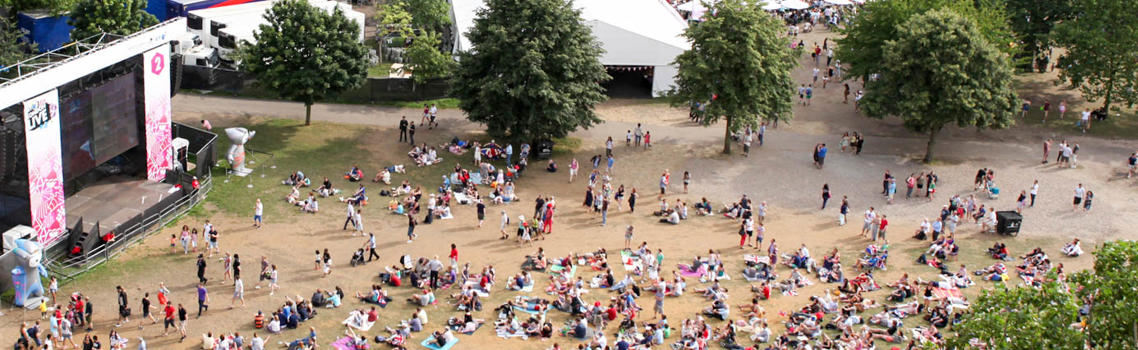 London 2012 Olympic live site in Gunmakers Field