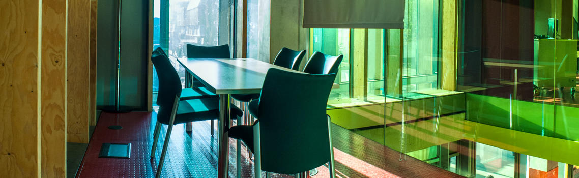 Image showing the interview room at The Idea Store in Whitechapel