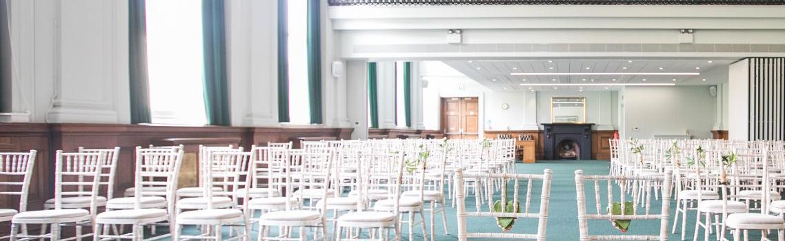 Chairs at St George's Hall