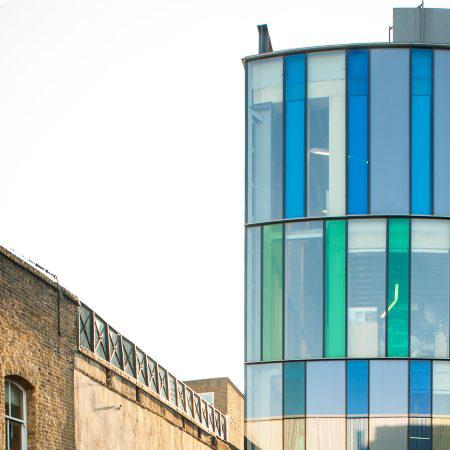 The terrace at Idea Store, Whitechapel