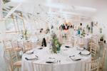 Wedding setup at the Art Pavilions
