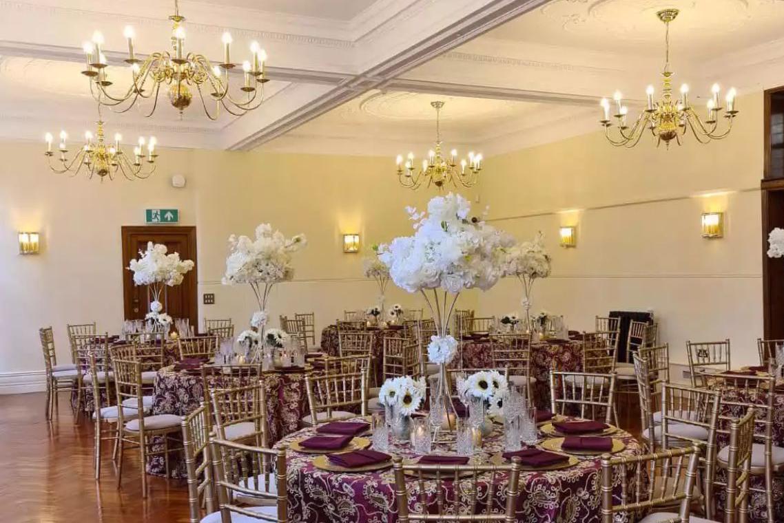 Ceremony setup