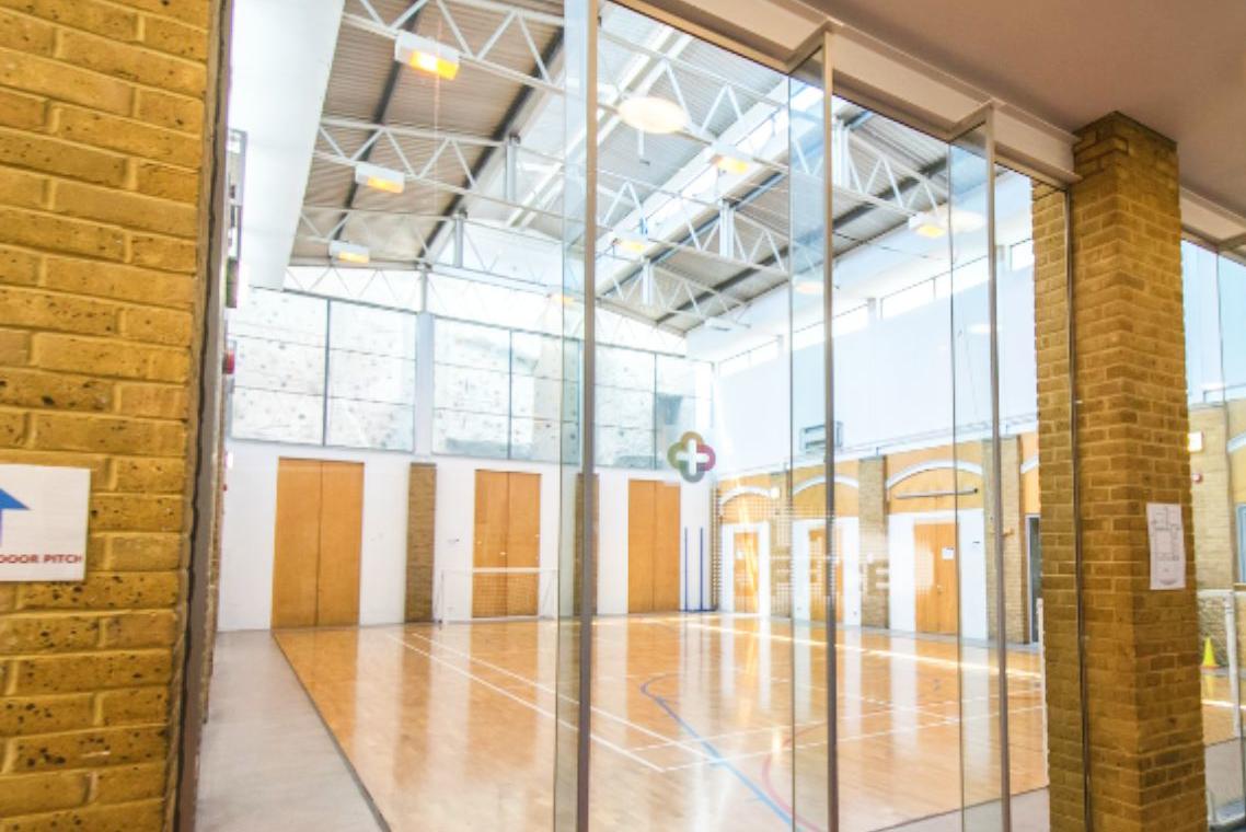 Outside hall space