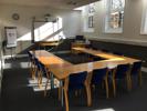 Room 106 U shape tables and chairs