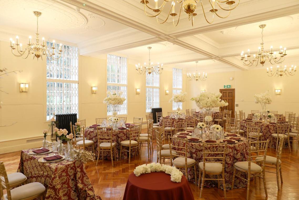 Wedding setup at Bethnal Green Library