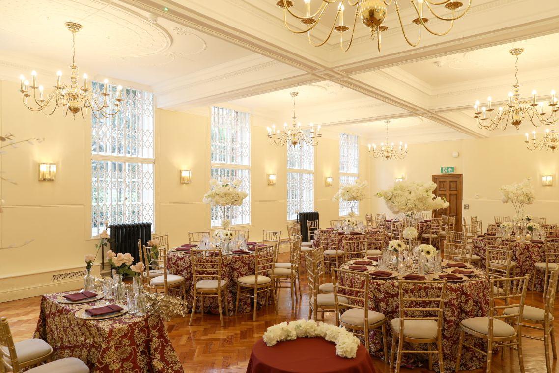 Wedding setup at Bethnal Green Library
