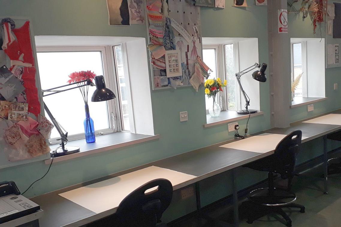Station views in the Art Room