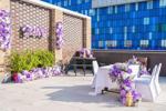 Ceremony on the terrace at Tower Hamlets Town Hall