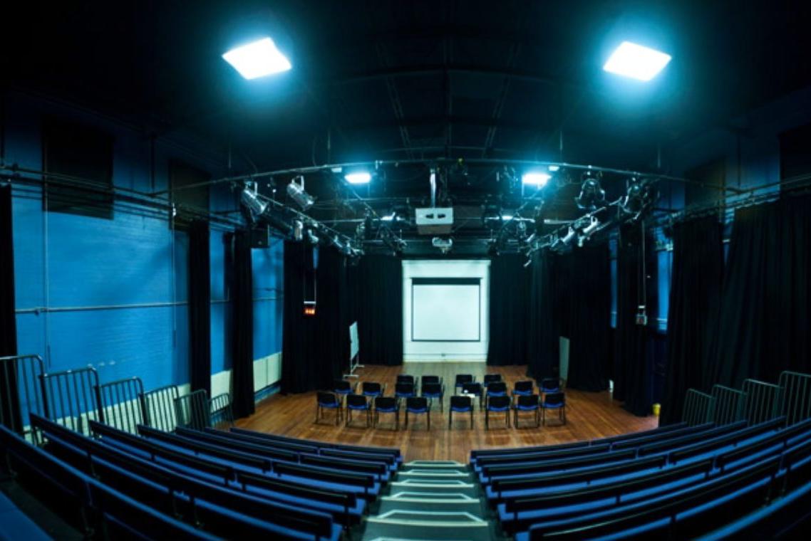 Theatre space at the Brady Centre