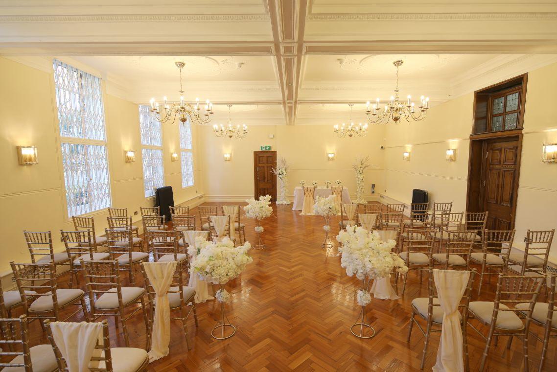 Ceremony setup