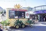 Catering van in front of Art Pavilion