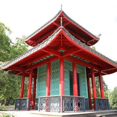 Chinese Pagoda in Victoria Park